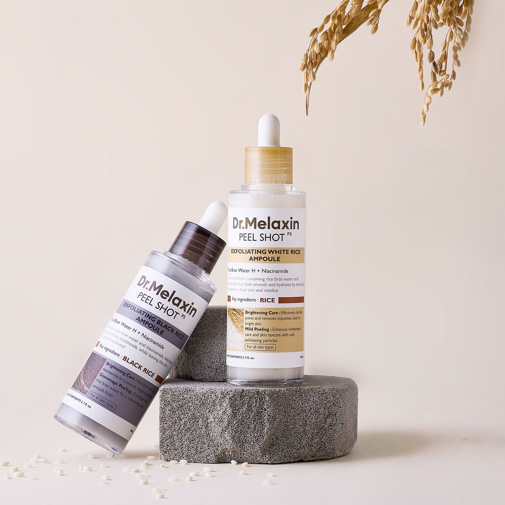 Peel Shot Glow Rice Ampoule Duo & Kojic Acid Duo